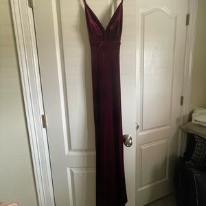 velvet dress size 0 great condition